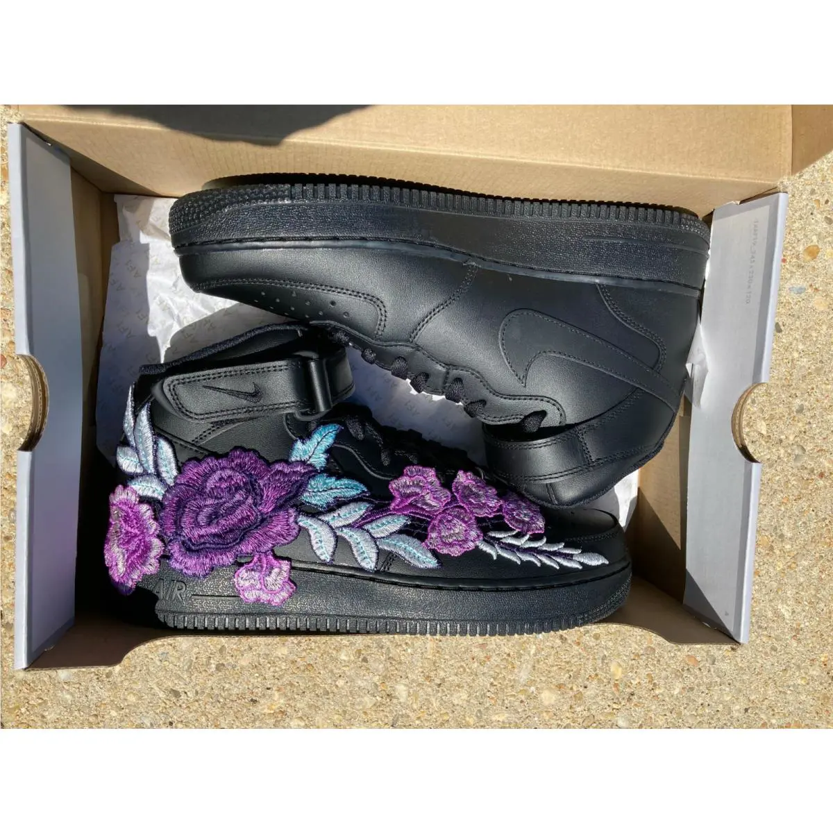 Nike shoes - Nike Air Force 1 - Air Force - CW2289-001 - Black 11