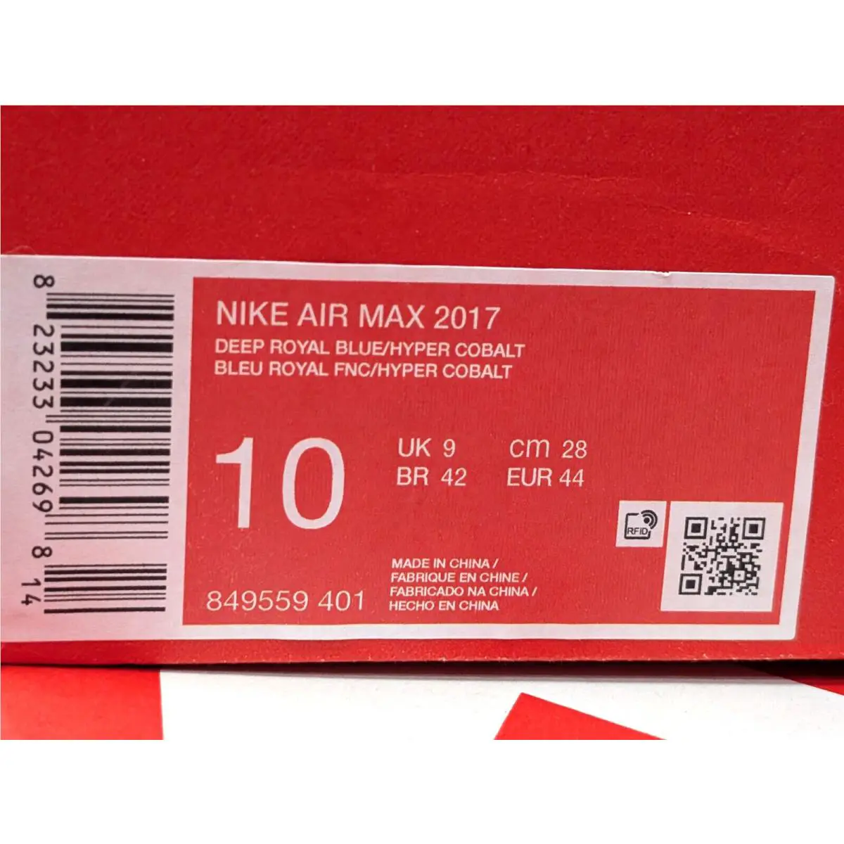 Nike shoes - Nike Air Max 2017 - Air Max - 849559-401 - Deep Royal Blue 20