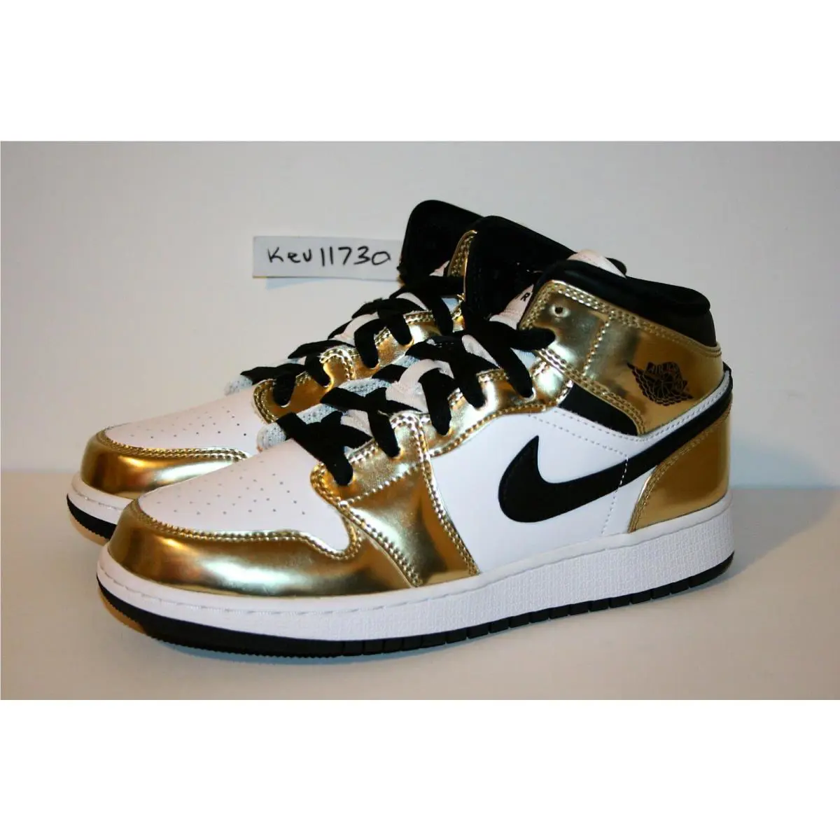 Nike shoes - Jordan 1 - DC1419 700 - Metallic Gold/Black 10