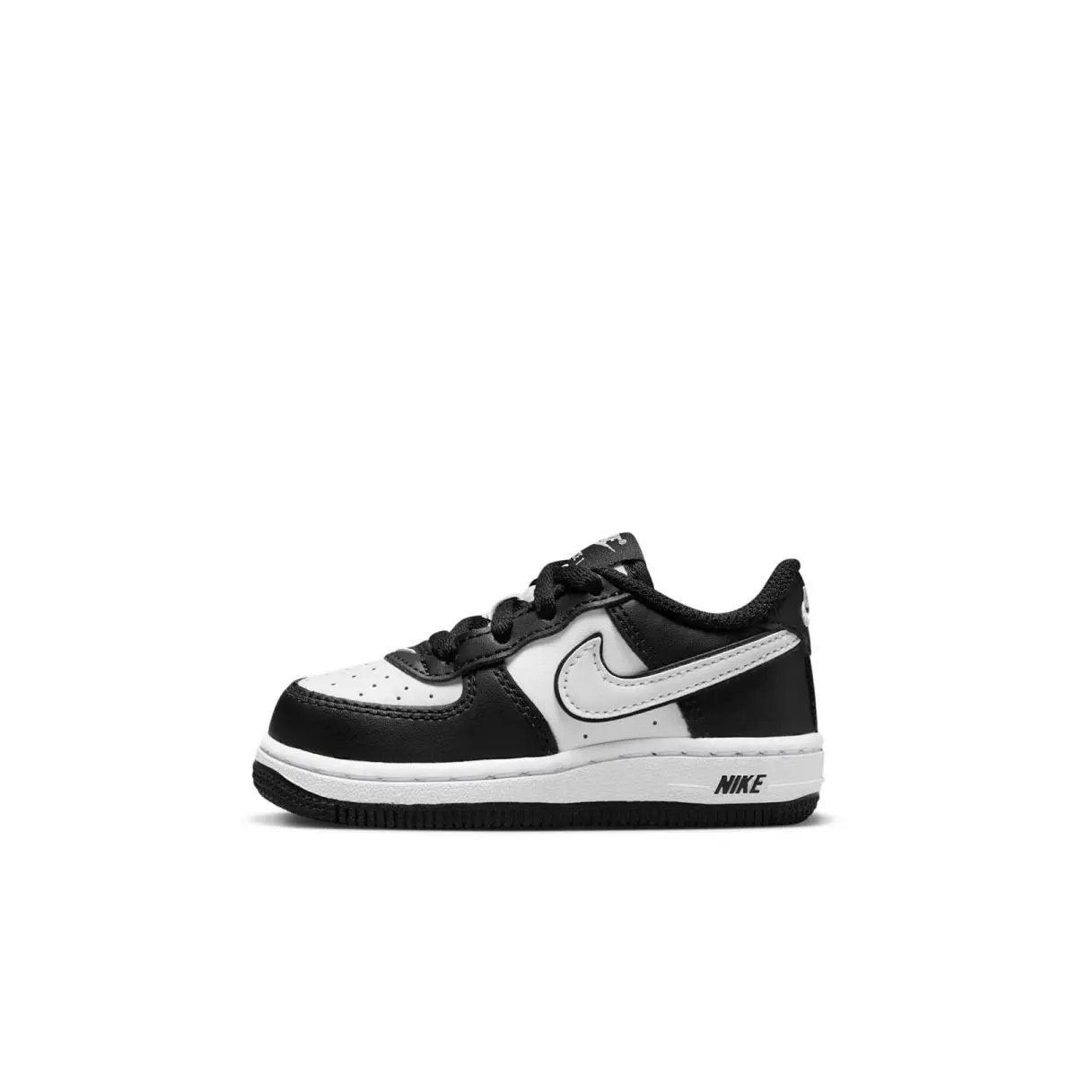 DV1624-001 Toddler Nike Force 1 `07 TD `panda` - Back/White/Black