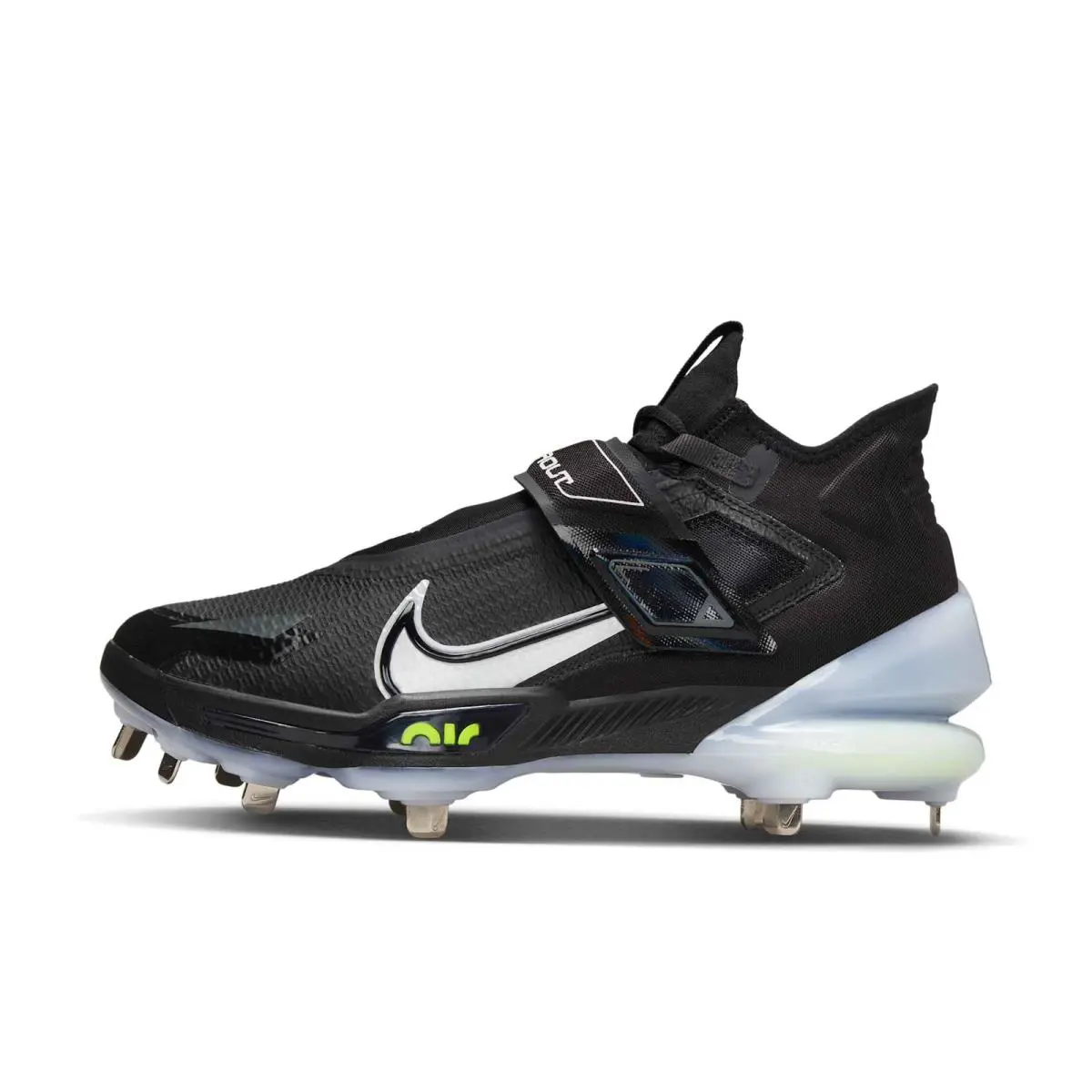 CZ5913-010 Mens Nike Force Zoom Trout 8 Elite `black White Volt` NO Lid - Black/Dark Smoke Grey/Light Smoke Grey/White