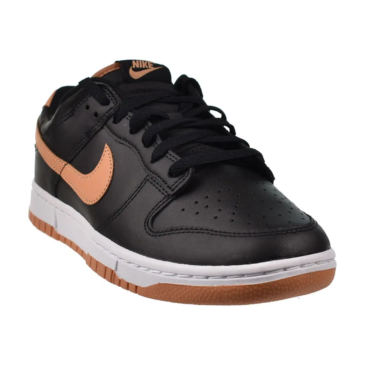 Nike shoes - Black-Amber Brown 0