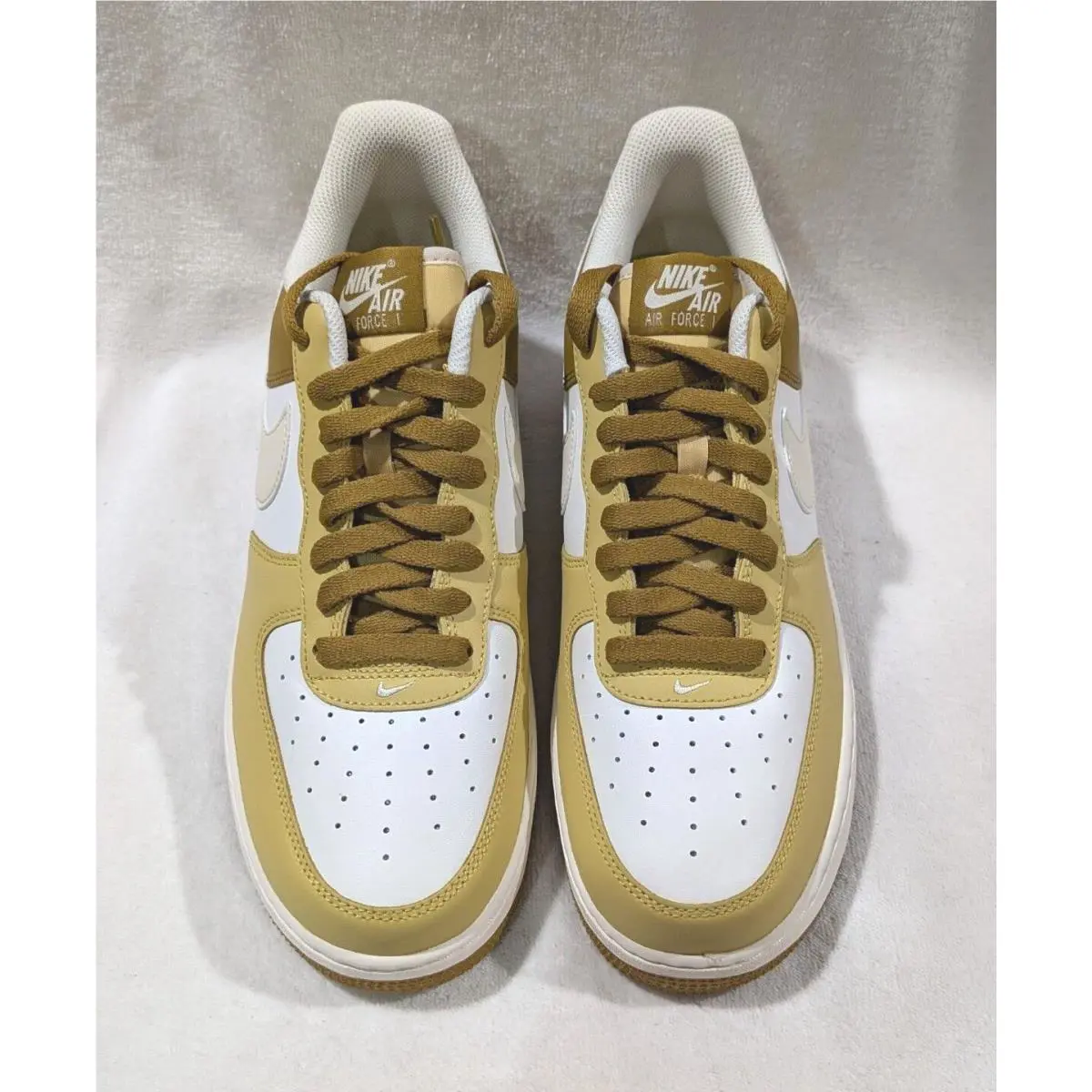 Nike shoes - Nike Air Force 1 `07 - FZ4034-716 - Bronzine/Coconut Milk 12