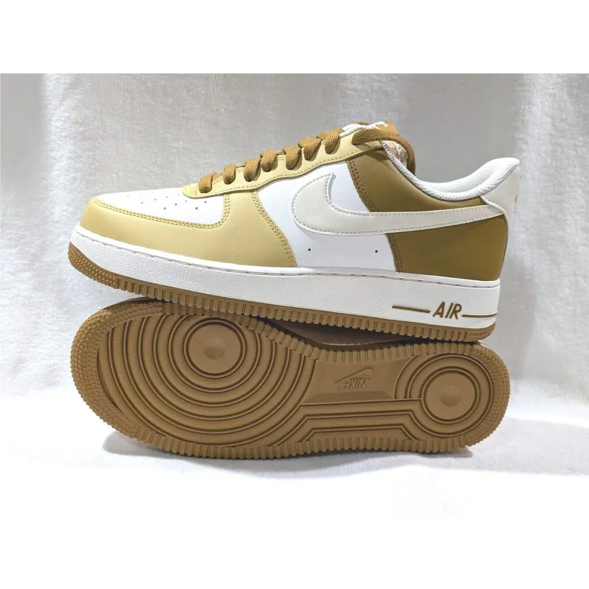 Nike shoes - Nike Air Force 1 `07 - FZ4034-716 - Bronzine/Coconut Milk 13