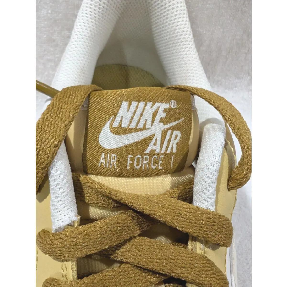 Nike shoes - Nike Air Force 1 `07 - FZ4034-716 - Bronzine/Coconut Milk 4