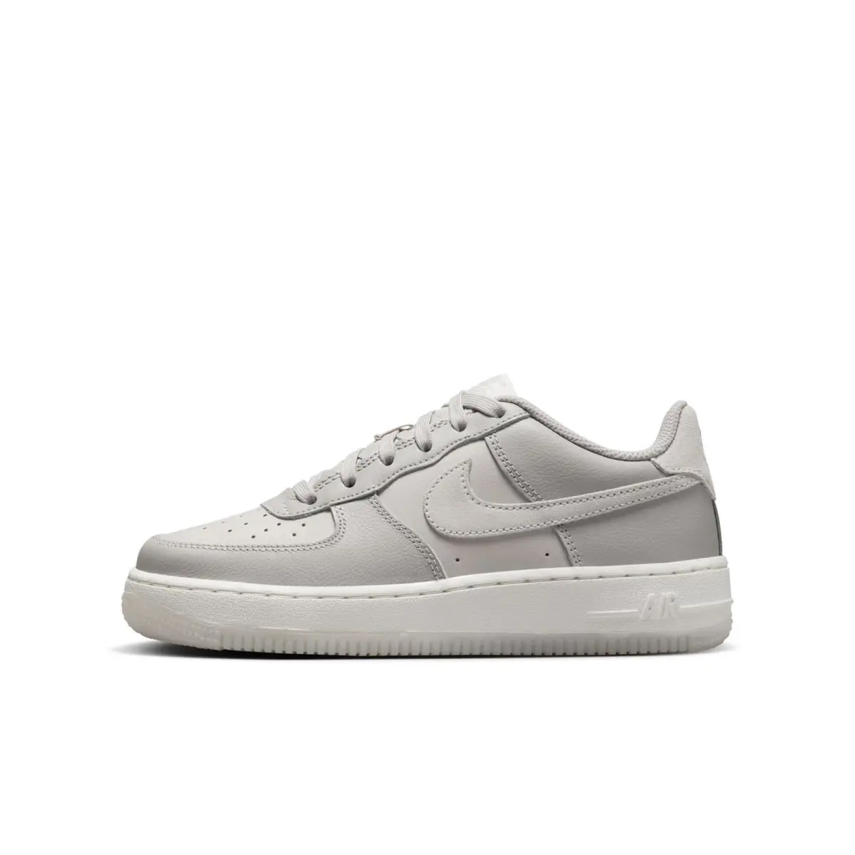 HF5349-001 Grade School Nike Air Force 1 LV8 5 GS `light Bone` - Light Bone/Light Iron Ore/Summit White