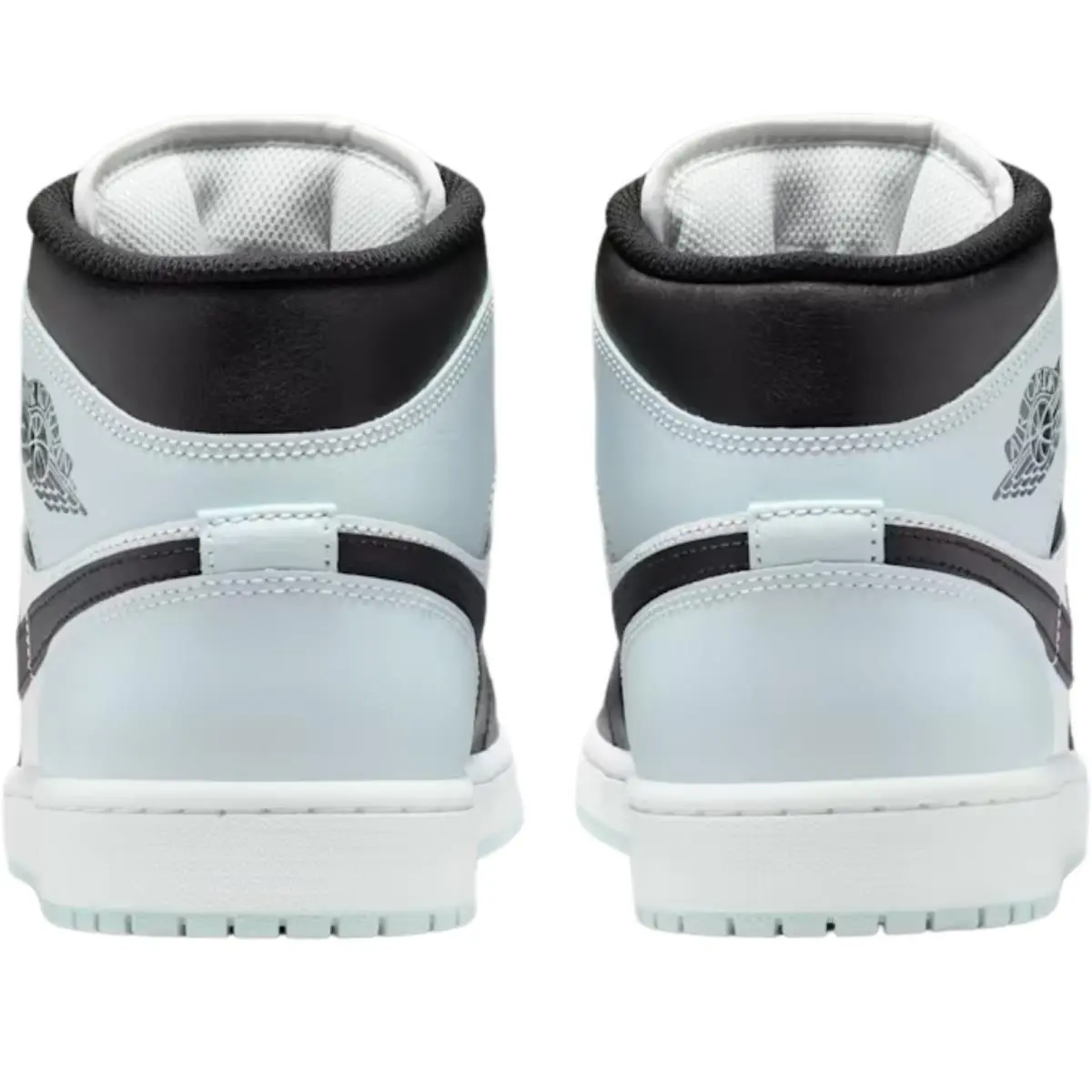 Nike shoes - Nike Air Jordan 1 Mid Retro - White/White/White 46