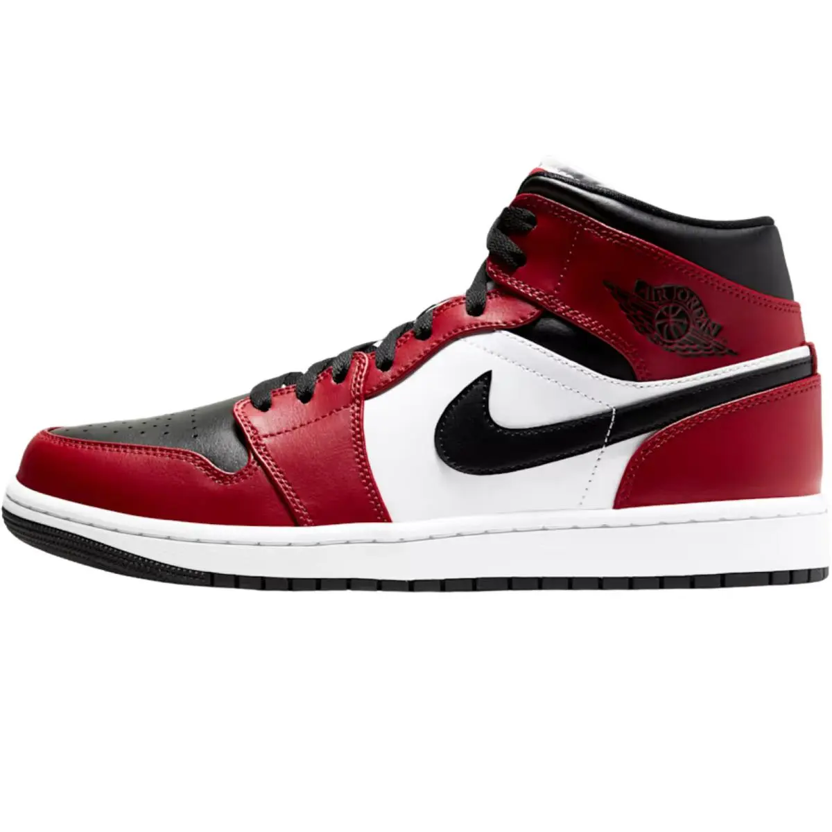 Nike shoes - Nike Air Jordan 1 Mid Retro - White/White/White 15