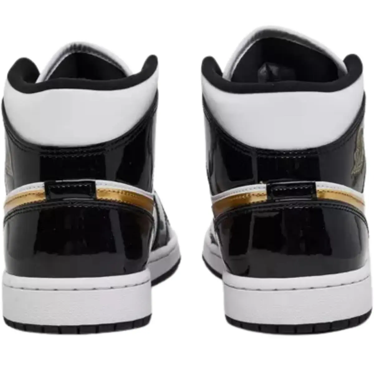 Nike shoes - Nike Air Jordan 1 Mid Retro - White/White/White 93