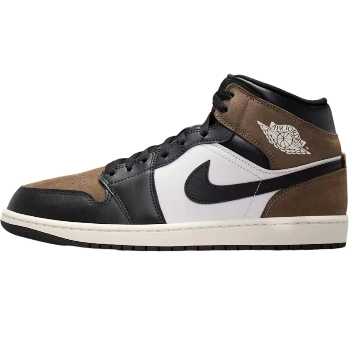 Nike shoes - Nike Air Jordan 1 Mid Retro - White/White/White 55
