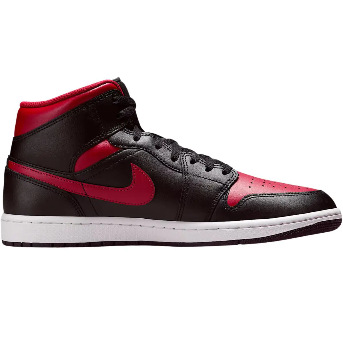 Nike shoes - Nike Air Jordan 1 Mid Retro - White/White/White 9