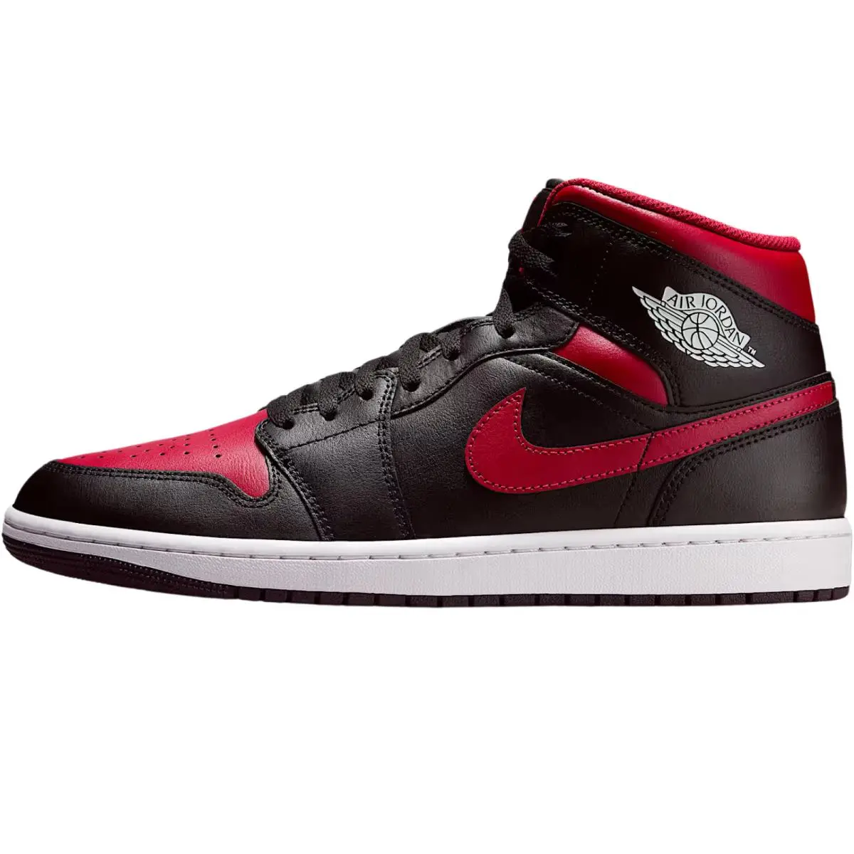 Nike shoes - Nike Air Jordan 1 Mid Retro - White/White/White 15
