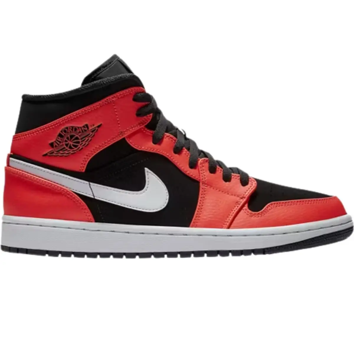 Air Jordan 1 Mid Retro OG Men Sneaker Shoe Size 7-14 Colors Black/White/Infrared 23 by Nike