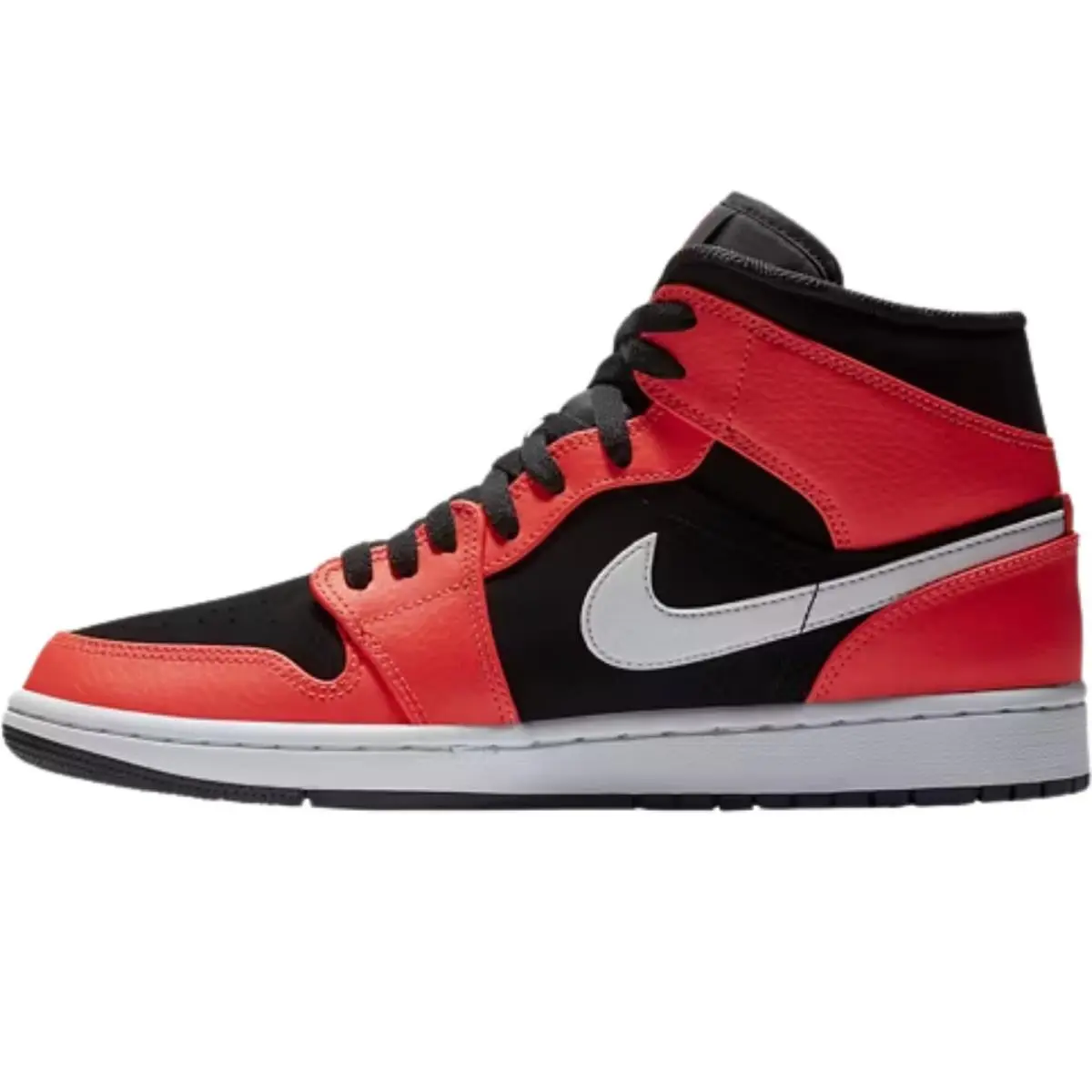 Nike shoes - Nike Air Jordan 1 Mid Retro - White/White/White 30