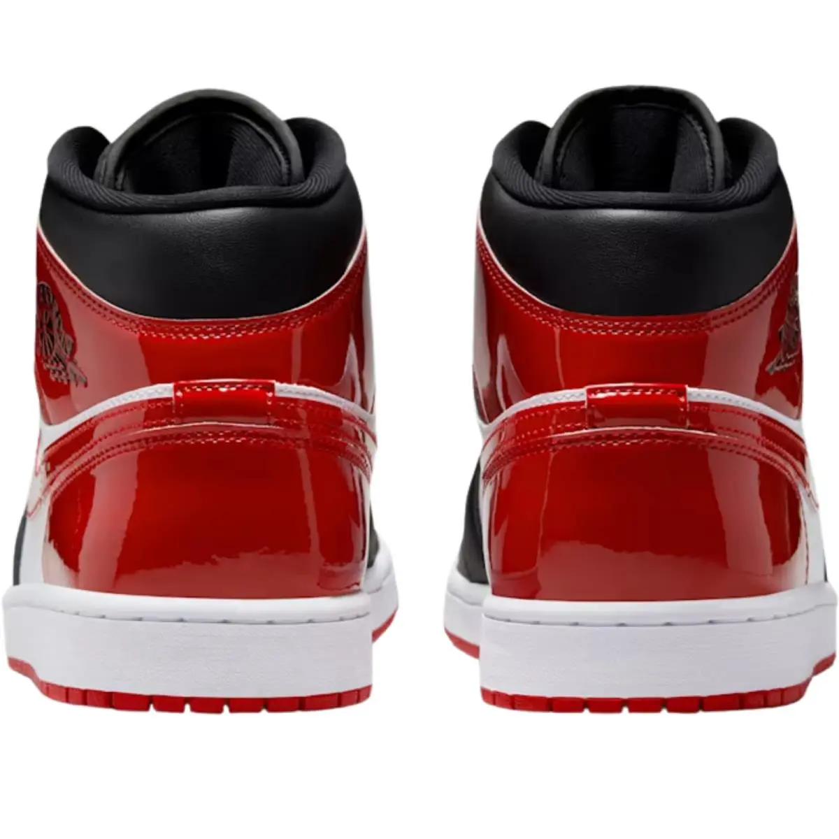 Nike shoes - Nike Air Jordan 1 Mid Retro - White/White/White 21