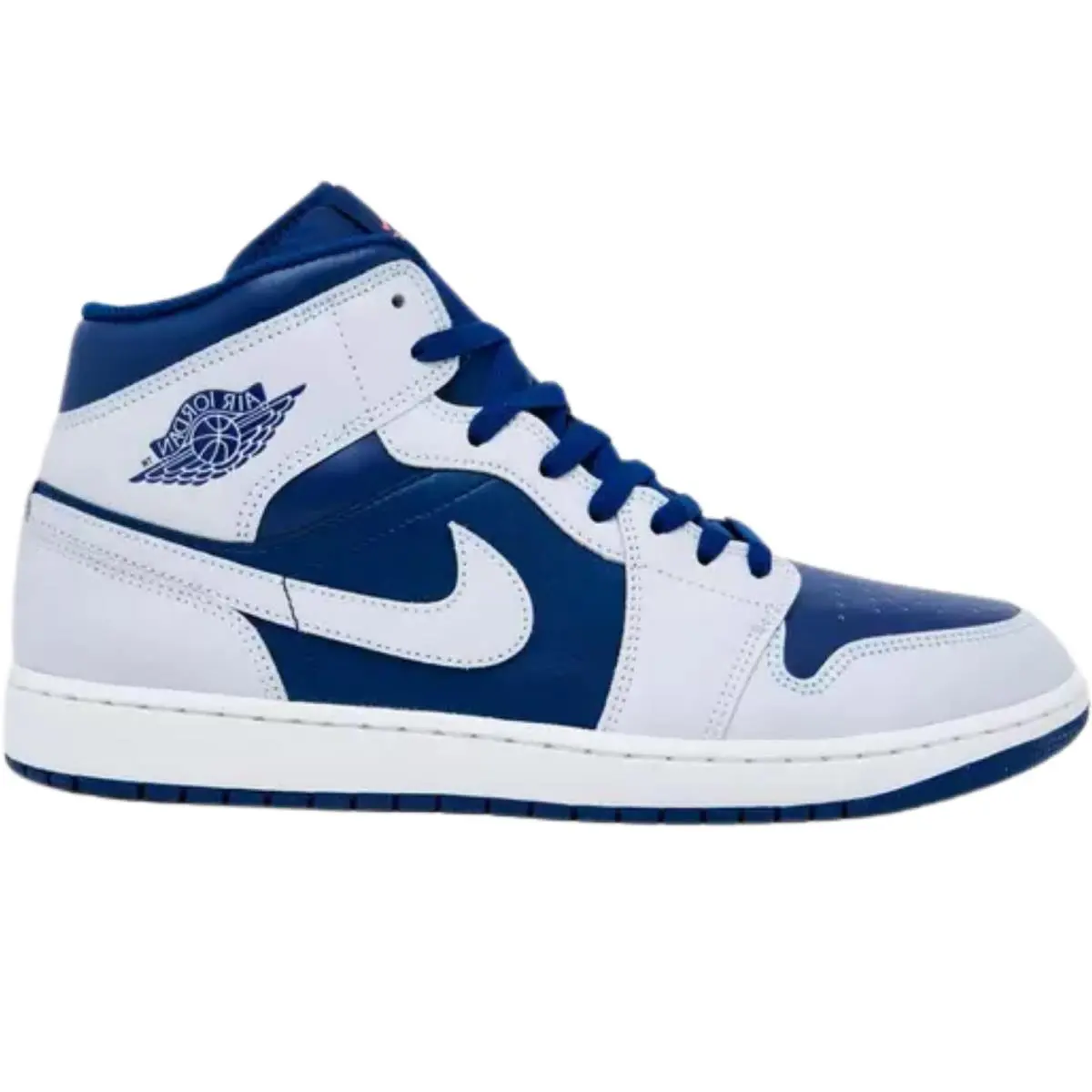Nike shoes - Nike Air Jordan 1 Mid Retro - White/White/White 36