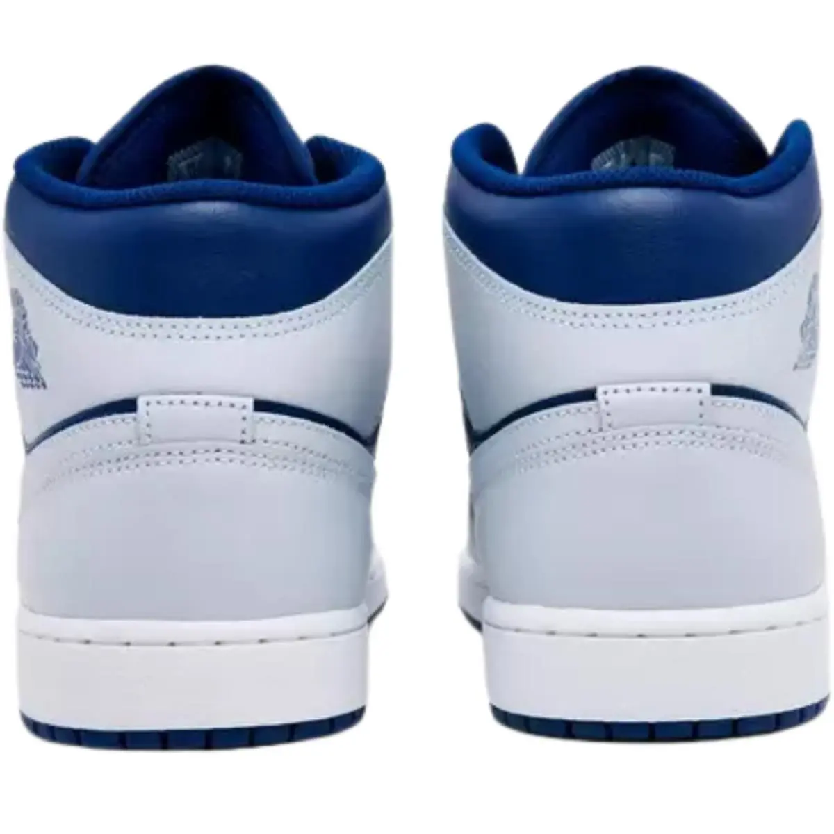 Nike shoes - Nike Air Jordan 1 Mid Retro - White/White/White 38