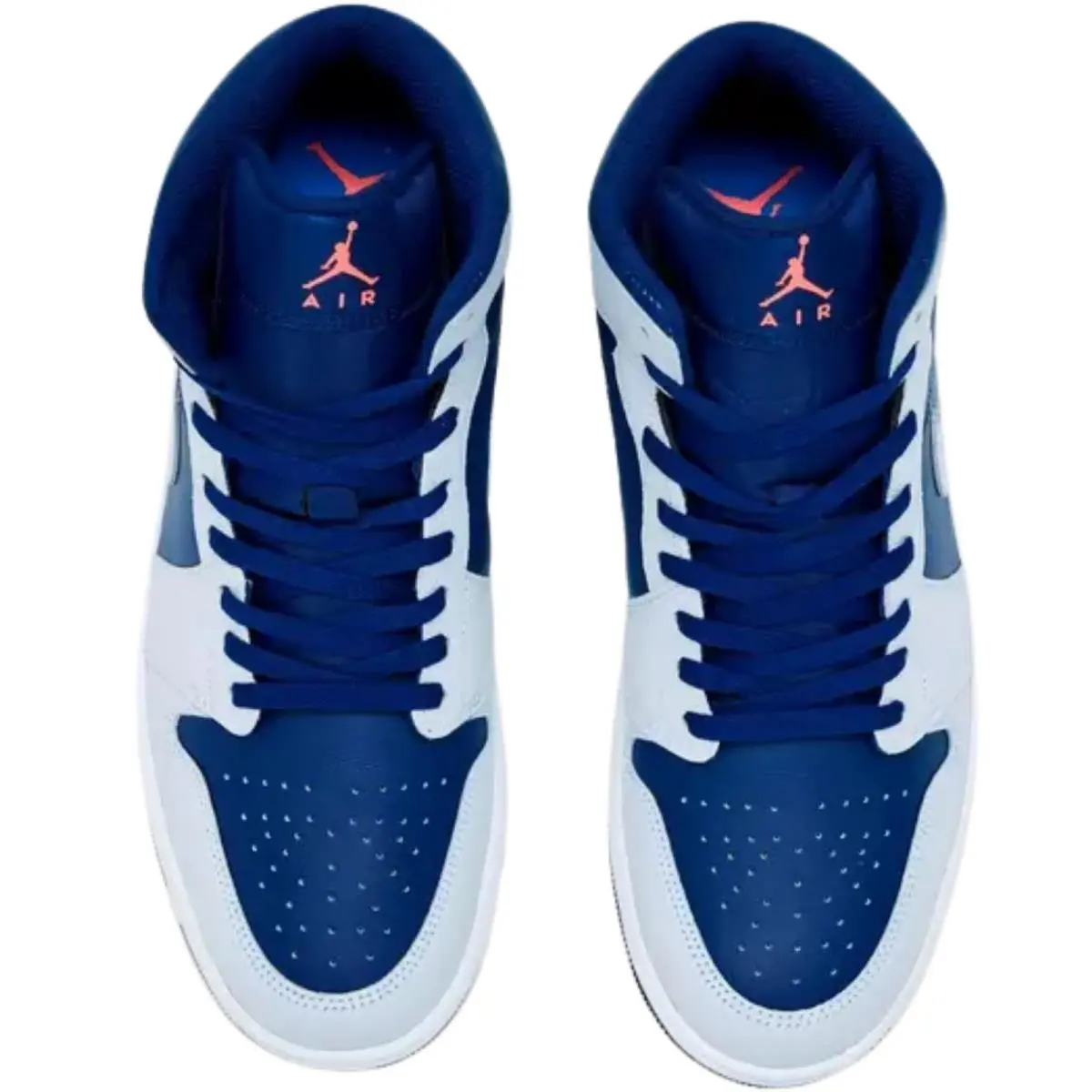 Nike shoes - Nike Air Jordan 1 Mid Retro - White/White/White 39