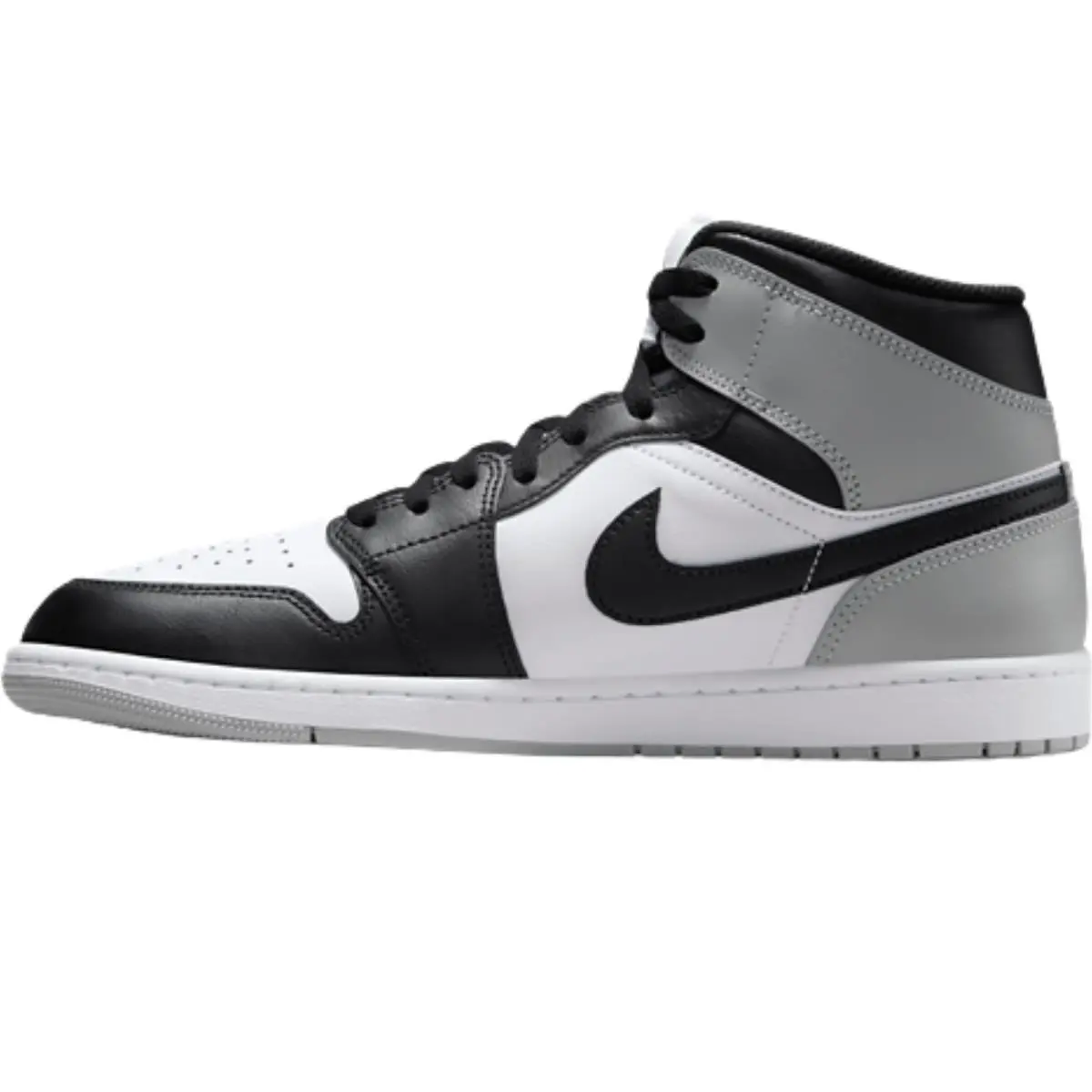 Nike shoes - Nike Air Jordan 1 Mid Retro - White/White/White 35