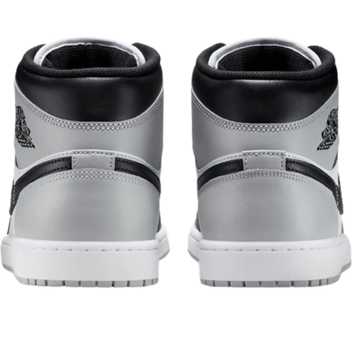 Nike shoes - Nike Air Jordan 1 Mid Retro - White/White/White 36