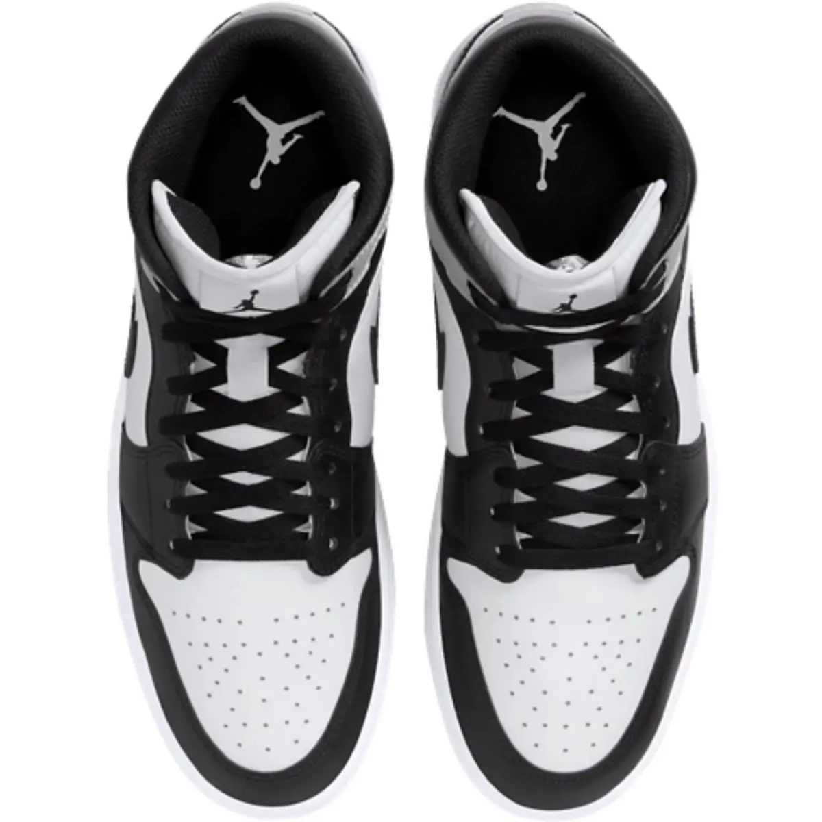 Nike shoes - Nike Air Jordan 1 Mid Retro - White/White/White 37