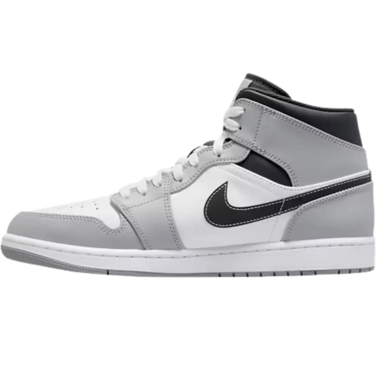 Nike shoes - Nike Air Jordan 1 Mid Retro - White/White/White 57