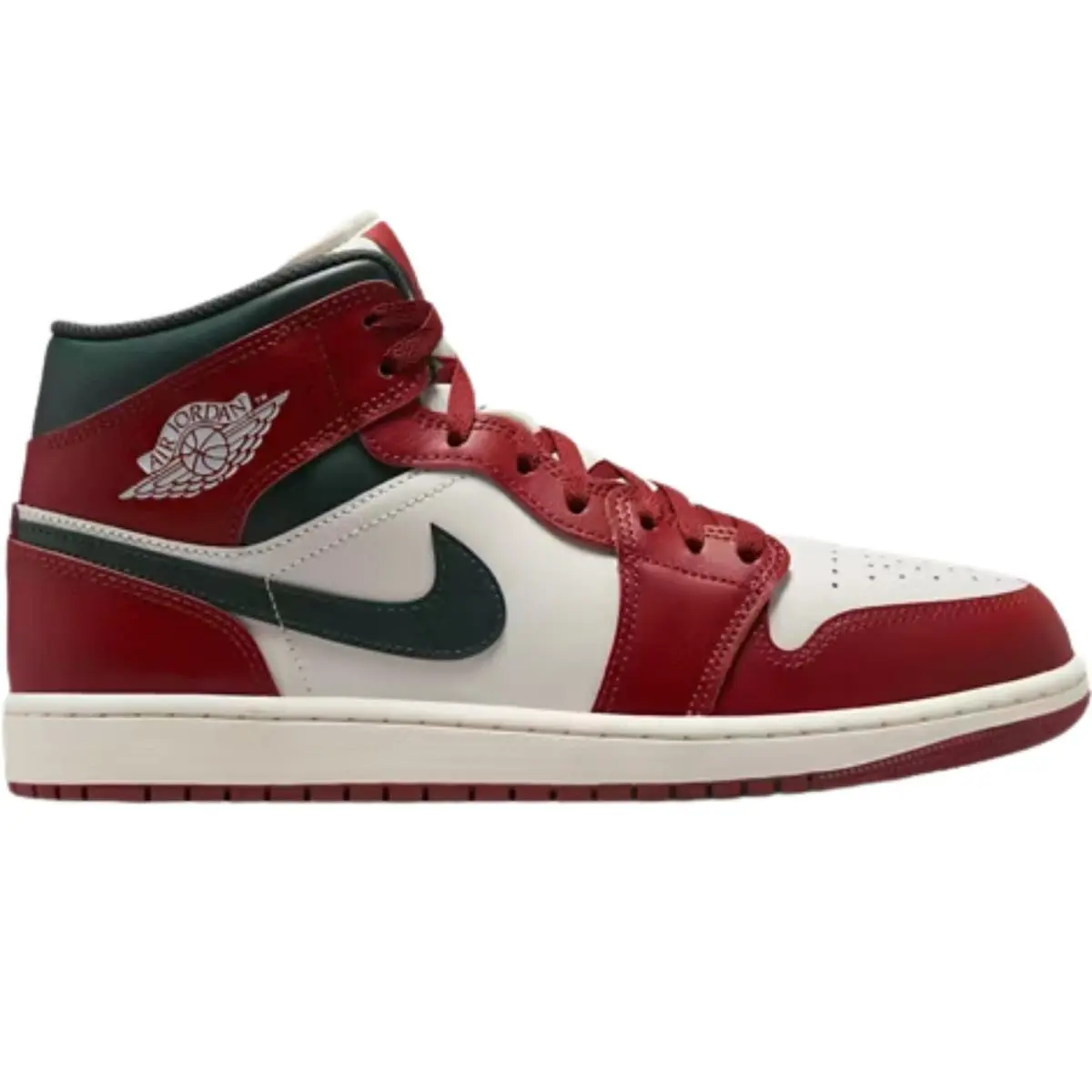 Nike shoes - Nike Air Jordan 1 Mid Retro - White/White/White 31