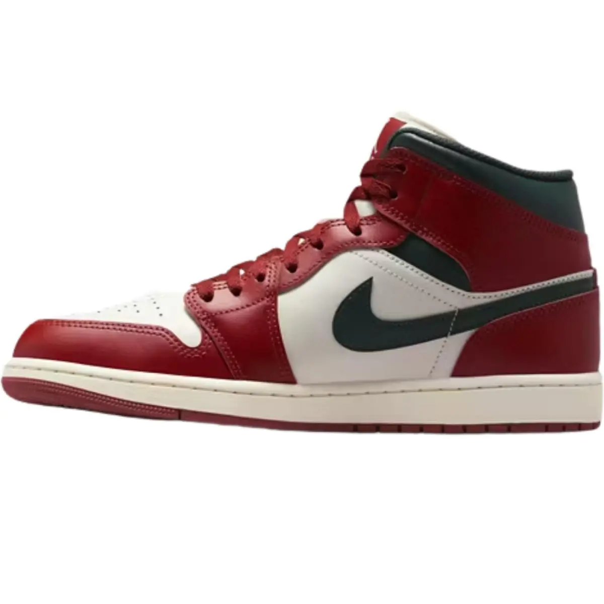 Nike shoes - Nike Air Jordan 1 Mid Retro - White/White/White 32