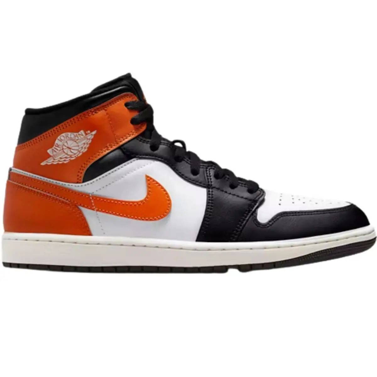 Nike shoes - Nike Air Jordan 1 Mid Retro - White/White/White 66