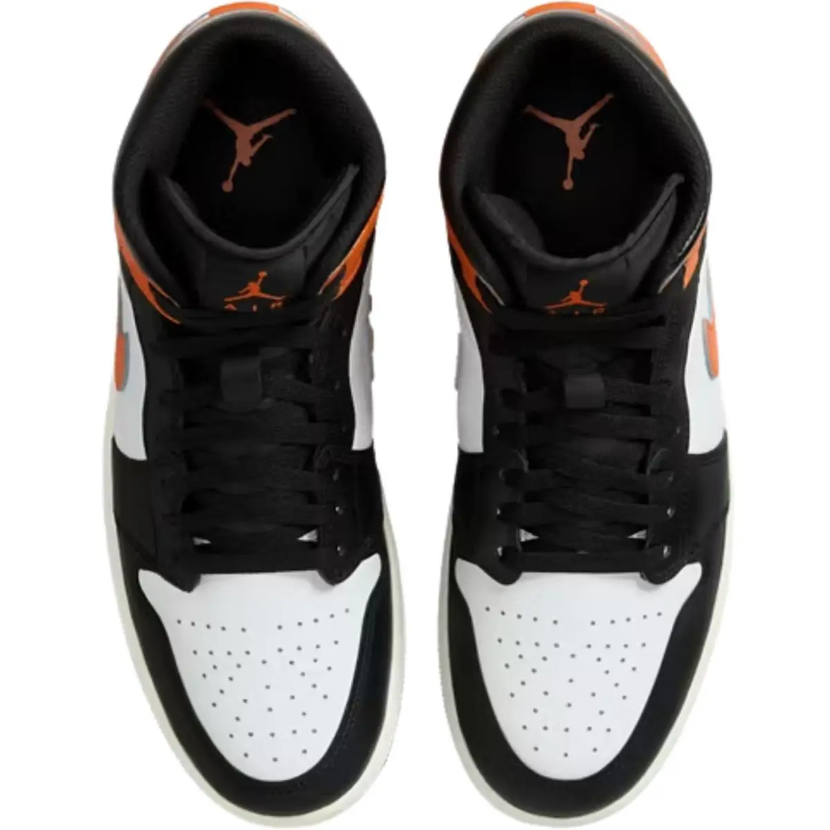 Nike shoes - Nike Air Jordan 1 Mid Retro - White/White/White 84