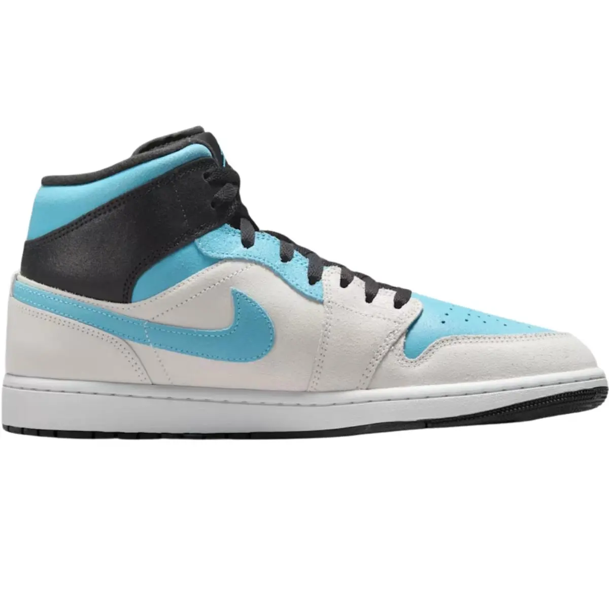 Nike shoes - Nike Air Jordan 1 Mid Retro - White/White/White 81