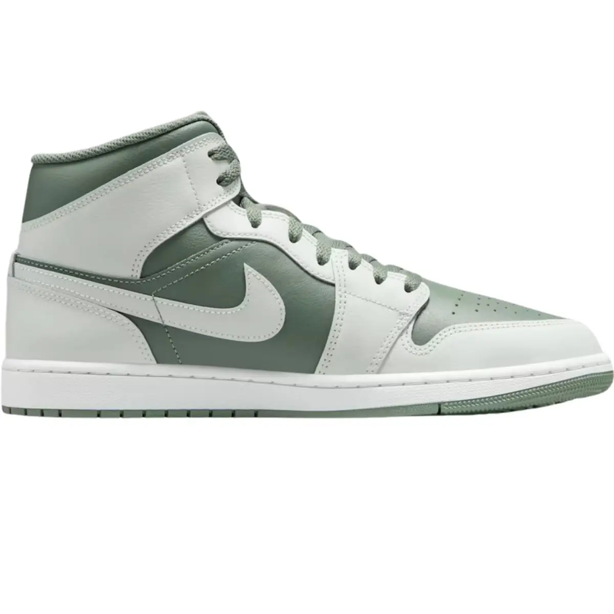 Nike shoes - Nike Air Jordan 1 Mid Retro - White/White/White