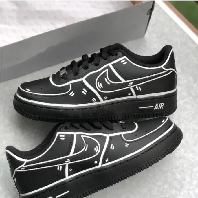 Nike shoes - Nike Air Force 1 - Air Force - CW2288-001 - Black 0