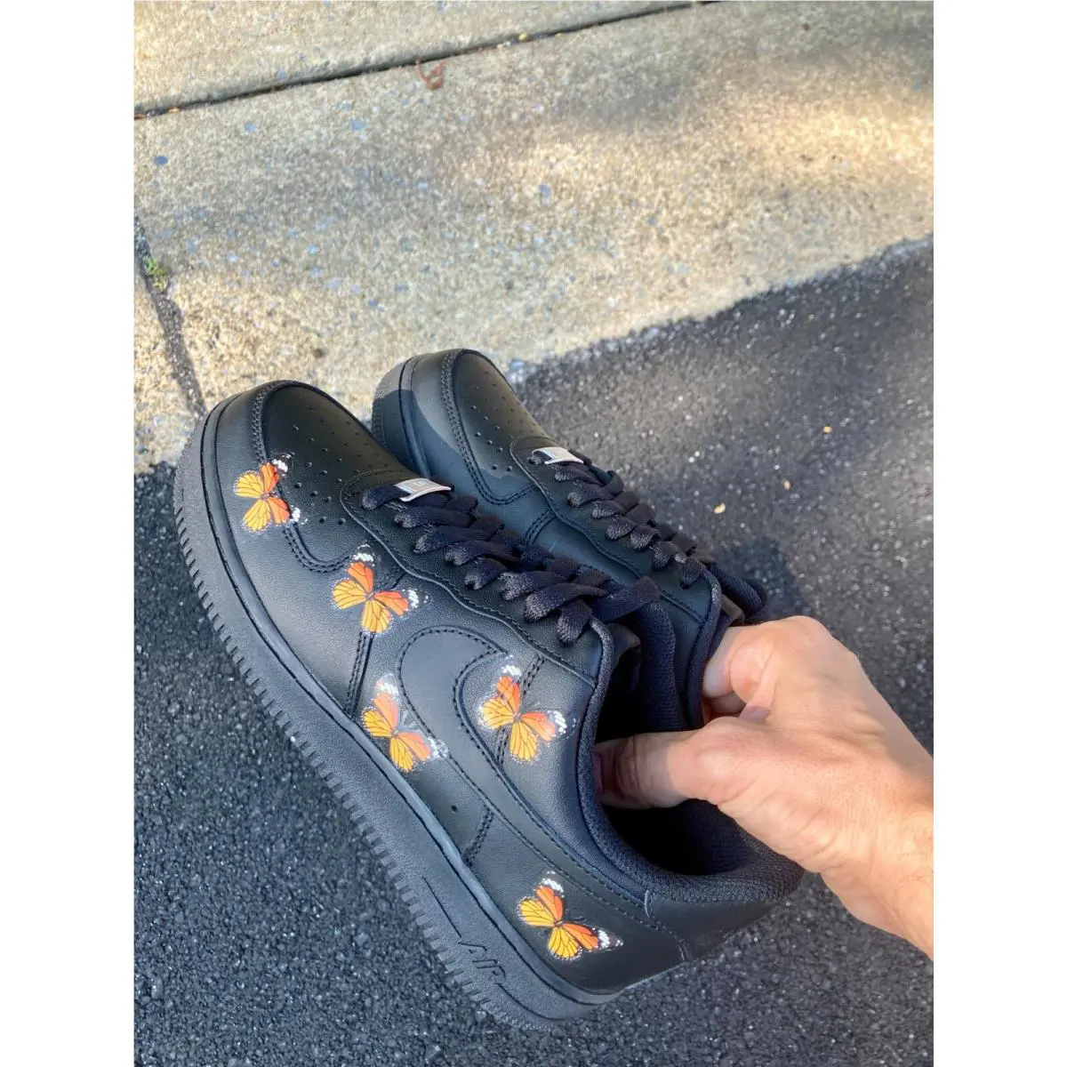 Nike shoes - Nike Air Force 1 - Air Force - DD8959-100 - Black 7