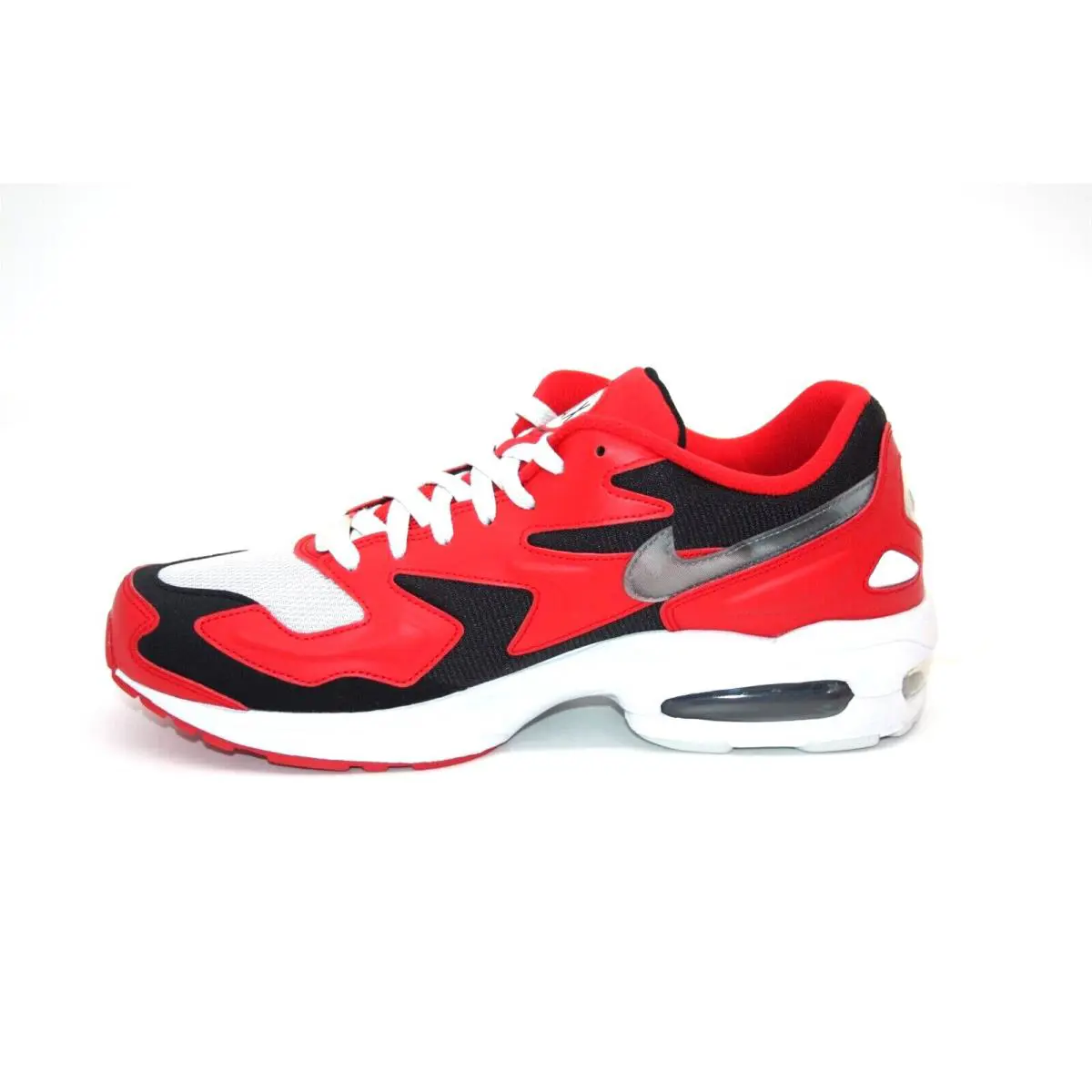 Nike shoes - Nike Air Max2 Light - Air Light - AO1741-601 - UNIVERSITY RED/PURE PLATINUM 0