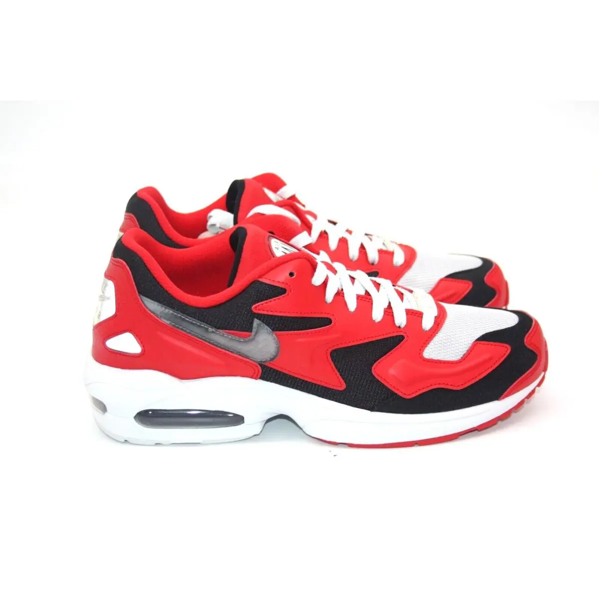 Nike shoes - Nike Air Max2 Light - Air Light - AO1741-601 - UNIVERSITY RED/PURE PLATINUM 4