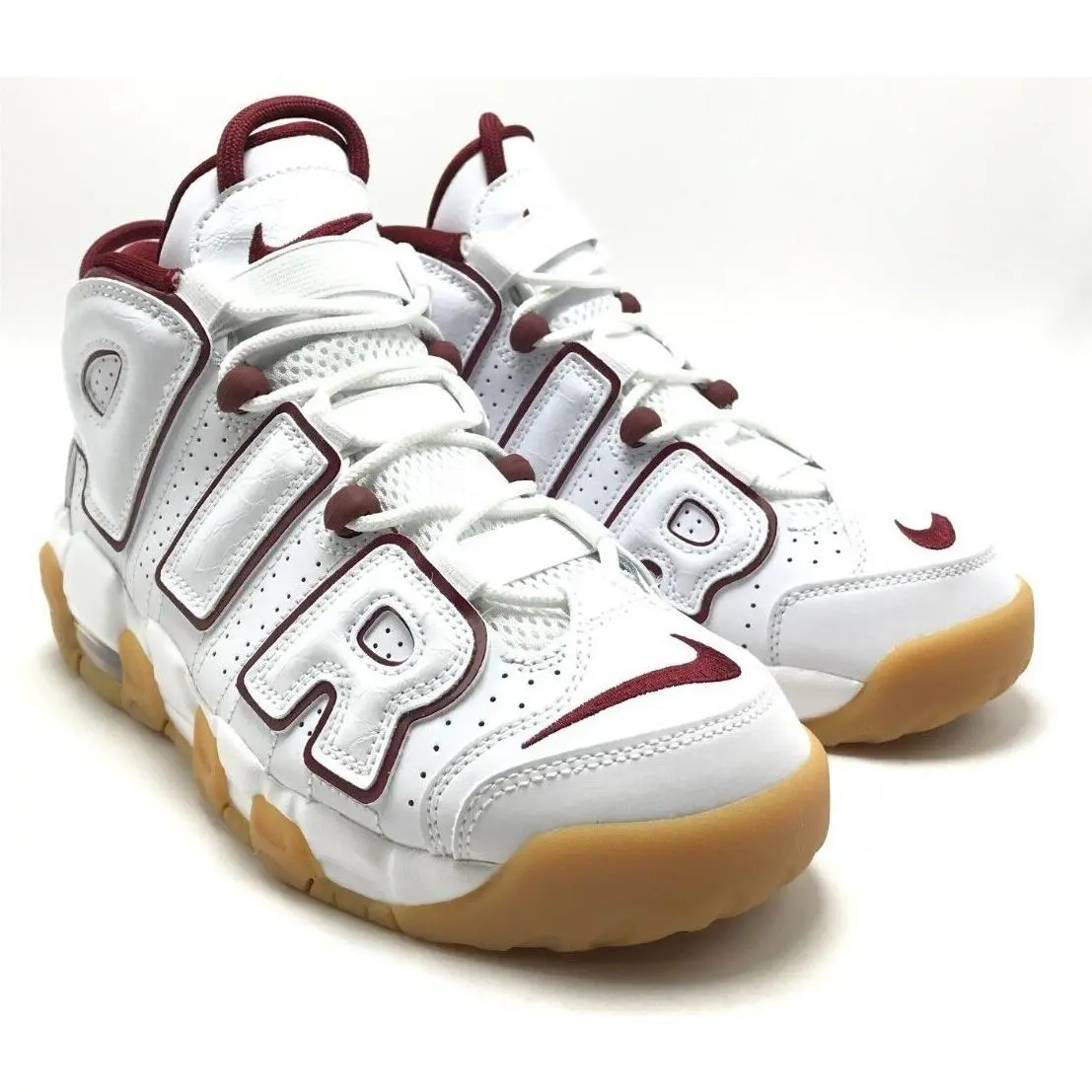 Nike shoes - Nike Air More Uptempo GS - White 8