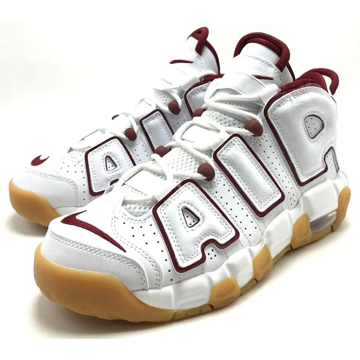 Nike shoes - Nike Air More Uptempo GS - White 9