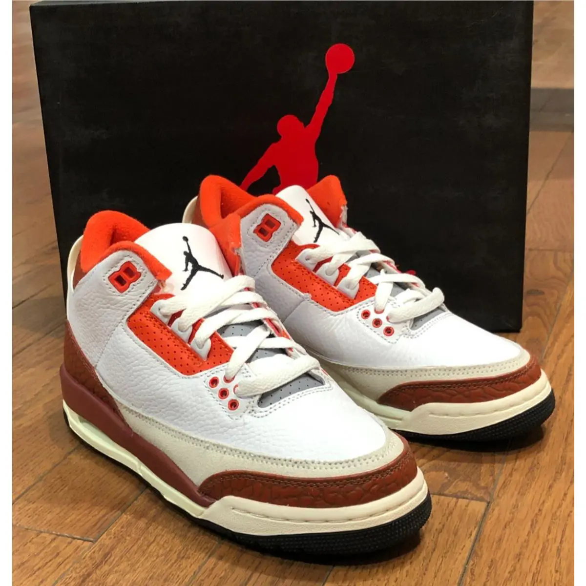 Nike shoes - Jordan Air 3 Retro GS - White 0