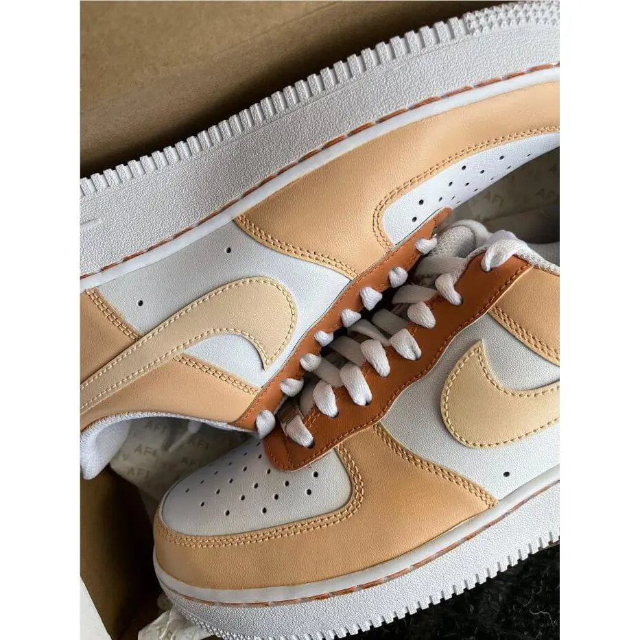 Nike shoes - Nike Air Force 1 - Air Force - CW2288-111 - Orange 4