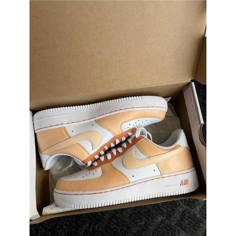 Nike shoes - Nike Air Force 1 - Air Force - CW2288-111 - Orange 5