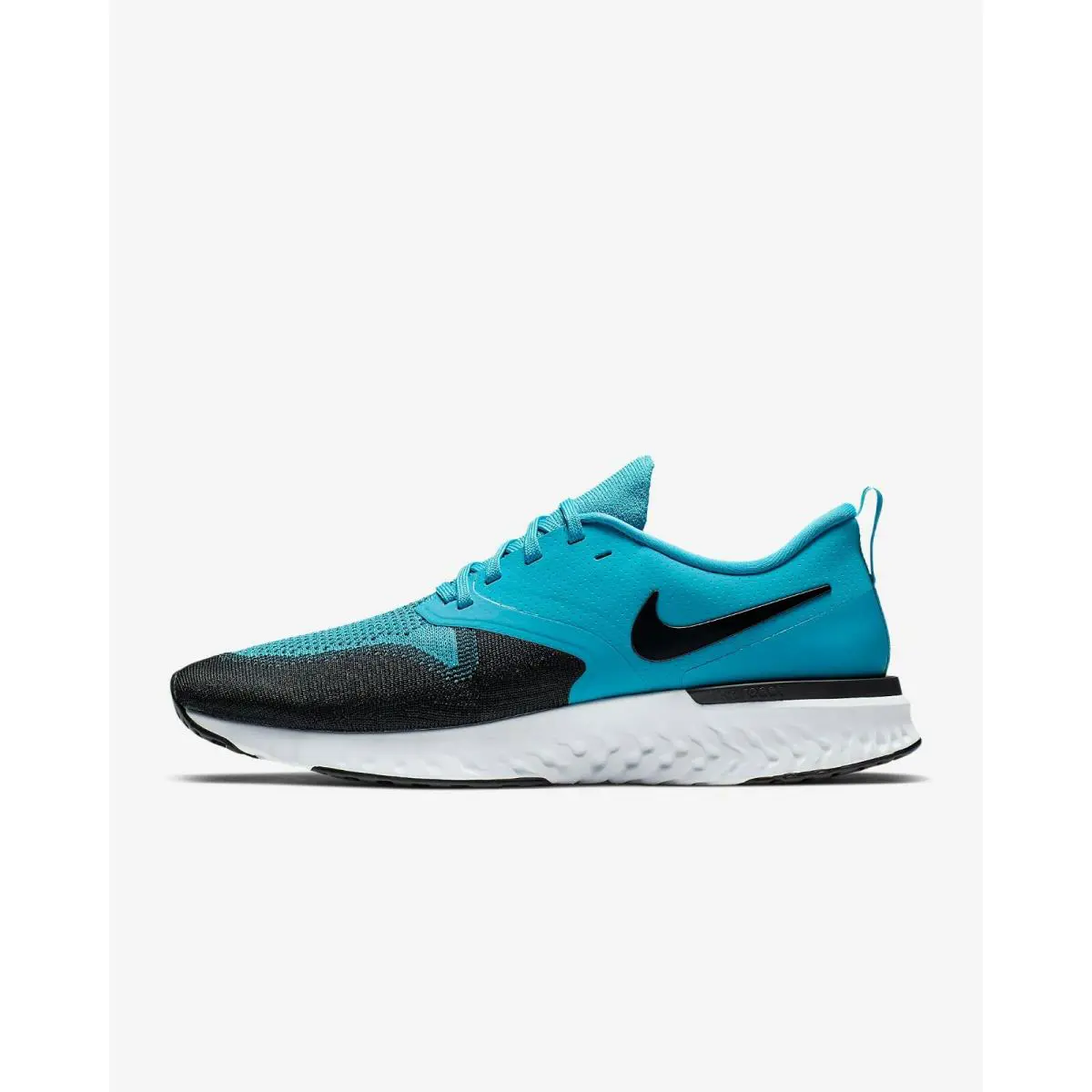 Nike shoes - Nike Odyssey React 2 Flyknit - Blue Lagoon/White/Black 5