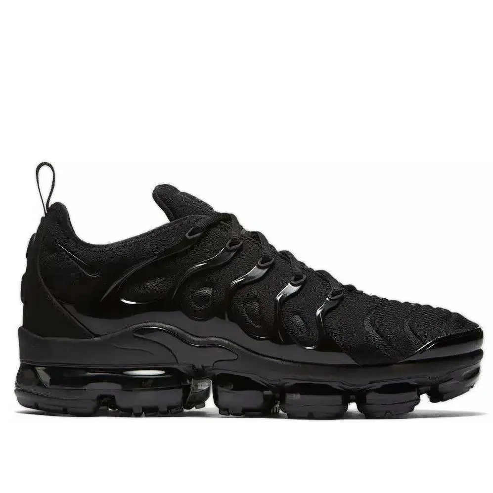 Air Vapormax Plus Men Sneaker Shoe Size 7-14 Colors Athletic Black/Black/Dark Grey by Nike