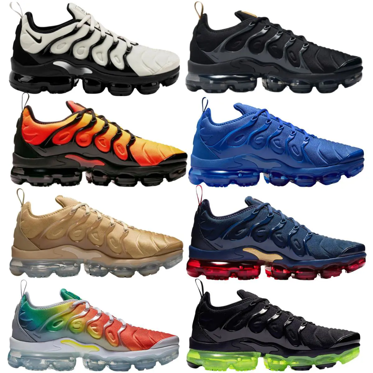 Nike shoes - Nike Air Vapormax Plus - Air Vapormax Plus - Black/Black/Dark Grey 35