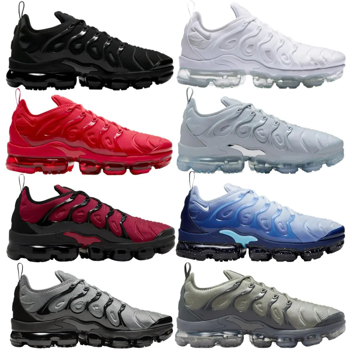 Nike shoes - Nike Air Vapormax Plus - Air Vapormax Plus - Black/Black/Dark Grey 44