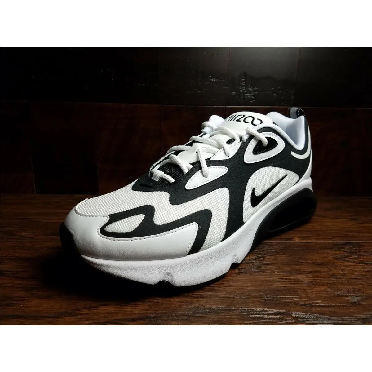 Nike shoes - Nike Air Max 200 - Air Max - AQ2568-104 - White / Black, Manufacturer: Black 0