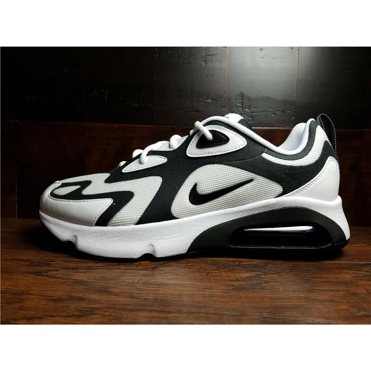 Nike shoes - Nike Air Max 200 - Air Max - AQ2568-104 - White / Black, Manufacturer: Black 4