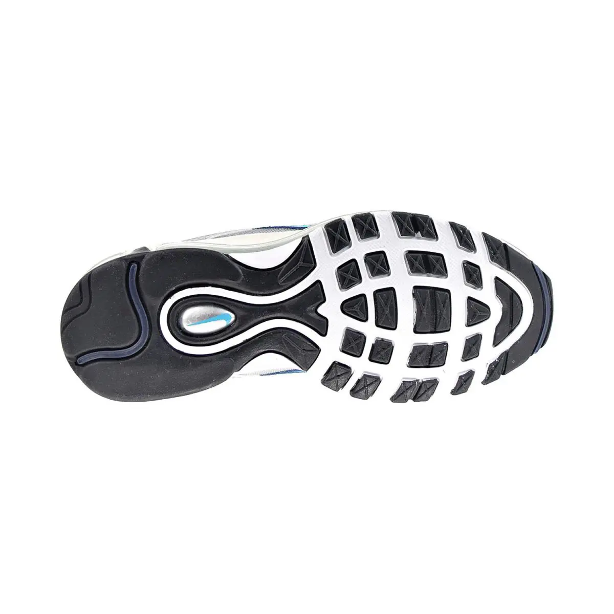 Nike shoes - Metallic Silver-Chlorine Blue 4