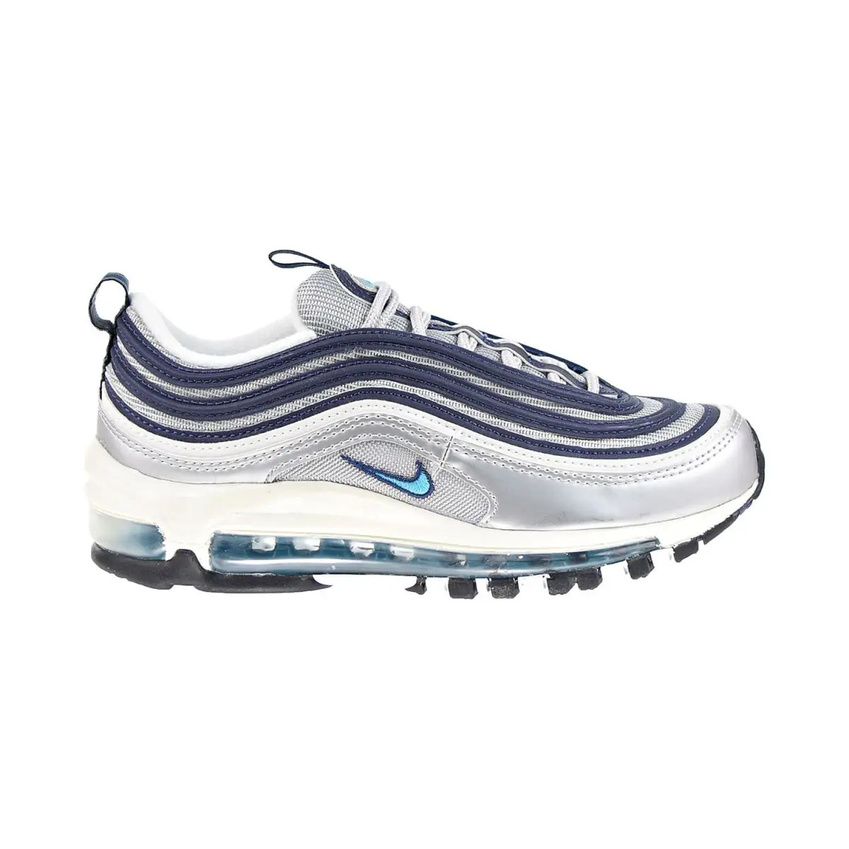 Nike shoes - Metallic Silver-Chlorine Blue 5