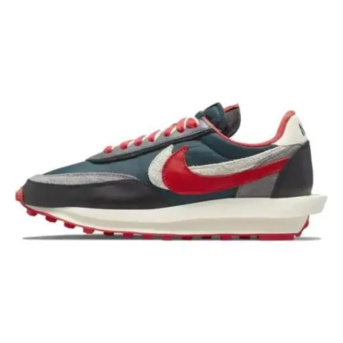 Nike LD Waffle Sacai Undercover Midnight Spruce University Red Shoes DJ4877-300